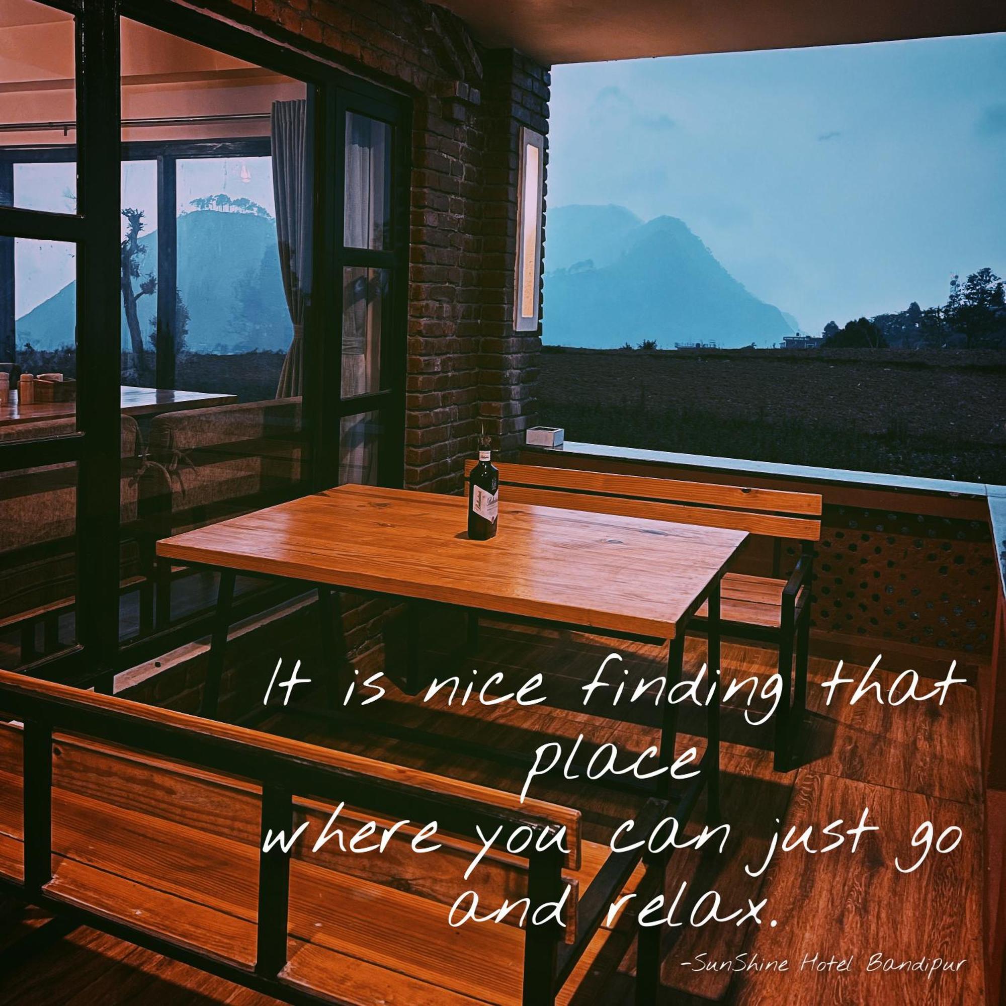 Sunshine Hotel Bandipur Tanahun Екстер'єр фото